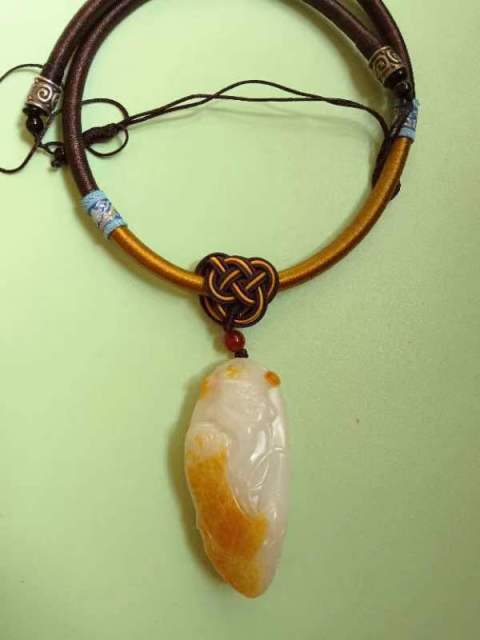 古玩玉器和田籽料帶皮財(cái)神拍賣,當(dāng)前價(jià)格140000元