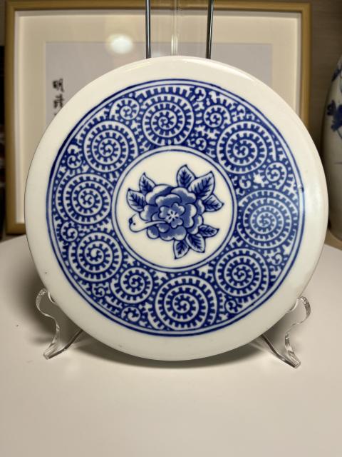 青花瓷板畫拍賣，當前價格280元