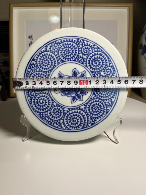 古玩陶瓷青花瓷板畫(huà)拍賣(mài)，當(dāng)前價(jià)格280元