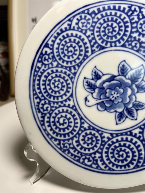 古玩陶瓷青花瓷板畫(huà)拍賣(mài)，當(dāng)前價(jià)格280元