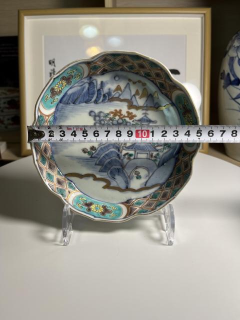 古玩陶瓷日本明治 青花五彩描金山水紋洗(文房器)拍賣,當(dāng)前價格280元