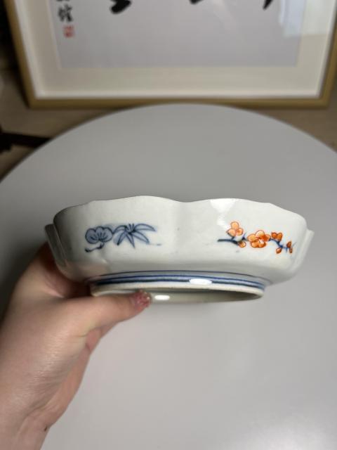 古玩陶瓷日本明治 青花五彩描金山水紋洗(文房器)拍賣,當(dāng)前價格280元
