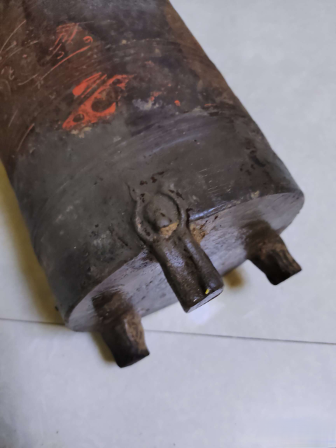 古玩陶瓷漢代灰陶彩繪陶倉拍賣,當前價格6300元