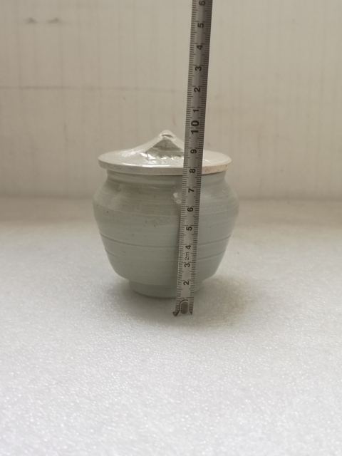 古玩陶瓷元代影清蓋罐拍賣，當(dāng)前價(jià)格1280元