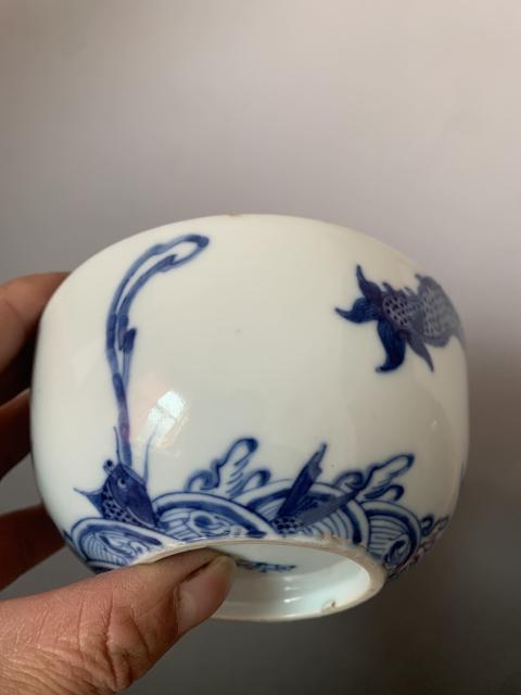 古玩陶瓷青花魚化龍紋碗拍賣，當(dāng)前價(jià)格3500元