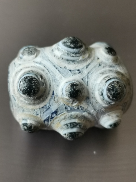 古玩雜項蜻蜓眼琉璃珠(隨侯珠)拍賣,當(dāng)前價格12000元