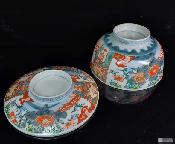 古玩陶瓷清晚期青花加彩茶蓋碗拍賣,當前價格580元