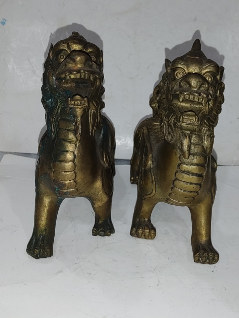 古玩雜項銅貔貅擺件拍賣,當前價格588元