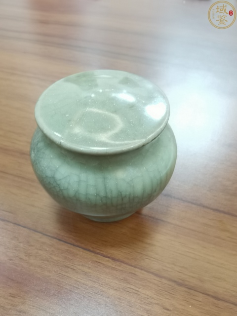 古玩陶瓷青釉小蓋罐拍賣,當前價格2200元