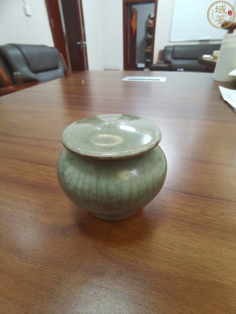 古玩陶瓷青釉小蓋罐拍賣,當前價格2200元
