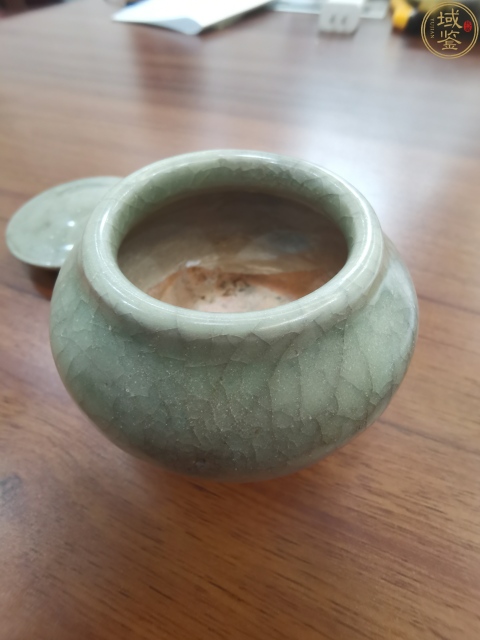 古玩陶瓷青釉小蓋罐拍賣,當前價格2200元