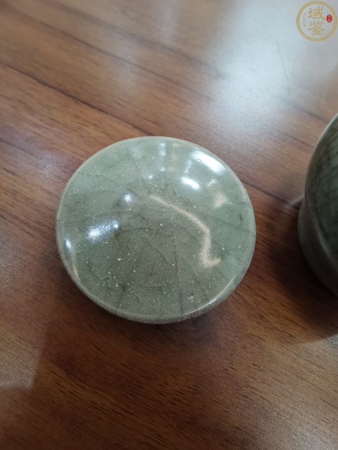 古玩陶瓷青釉小蓋罐拍賣,當前價格2200元