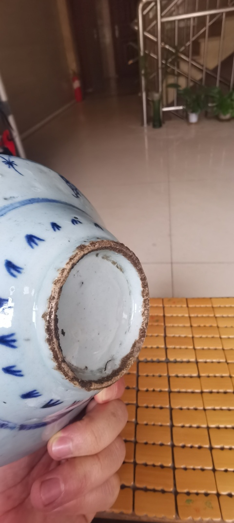 古玩陶瓷康熙青花碗拍賣,當前價格1200元
