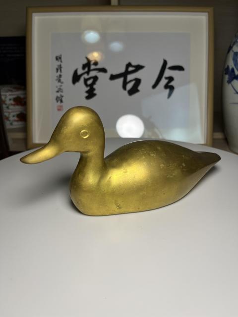 古玩雜項民國 歐洲貴族 銅鎏金擺件拍賣，當前價格500元