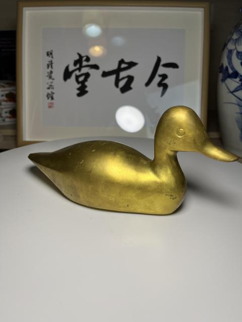 古玩雜項民國 歐洲貴族 銅鎏金擺件拍賣，當前價格500元