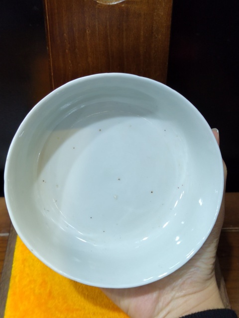 古玩陶瓷晚清纏枝花卉紋青花蓋碗拍賣，當前價格2888元