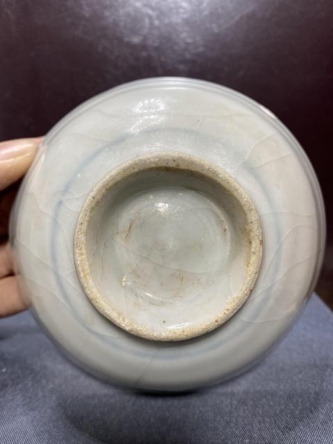 古玩陶瓷明,高官厚祿茶碗拍賣,當前價格2800元