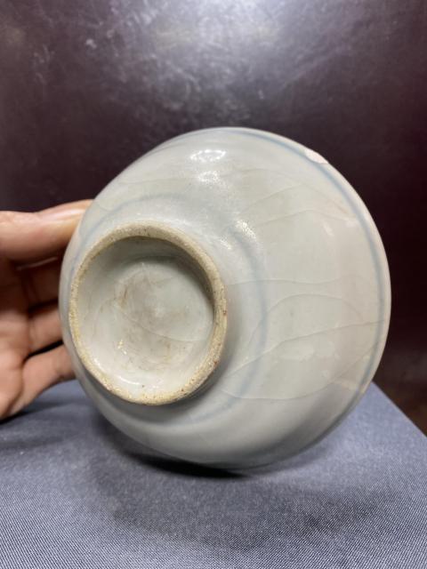 古玩陶瓷明,高官厚祿茶碗拍賣,當前價格2800元