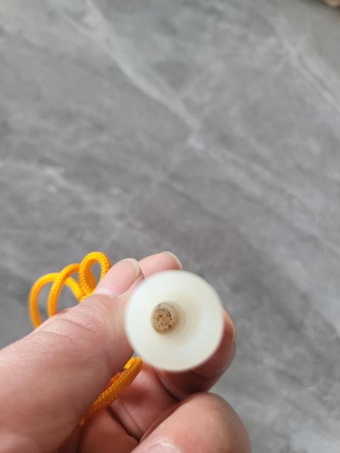 古玩玉器和田玉雕素紋翎管拍賣，當前價格4800元