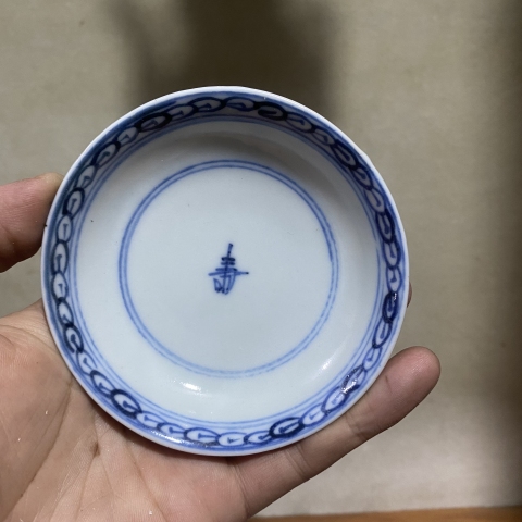 古玩陶瓷青花花鳥蓋碗拍賣,當前價格600元