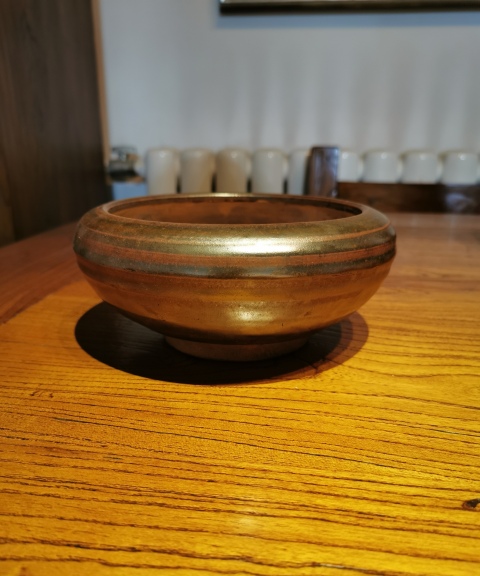 古玩陶瓷明末清初?褐釉香爐拍賣,當前價格1500元