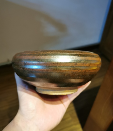 古玩陶瓷明末清初?褐釉香爐拍賣,當前價格1500元