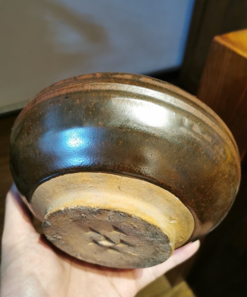 古玩陶瓷明末清初?褐釉香爐拍賣,當前價格1500元