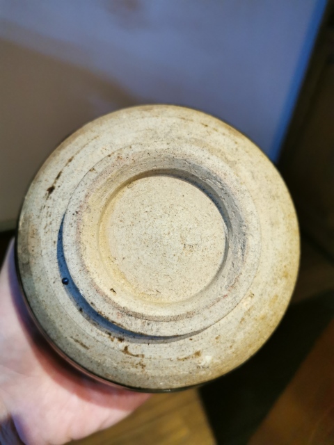 古玩陶瓷元代?褐釉茶入拍賣，當(dāng)前價(jià)格299元
