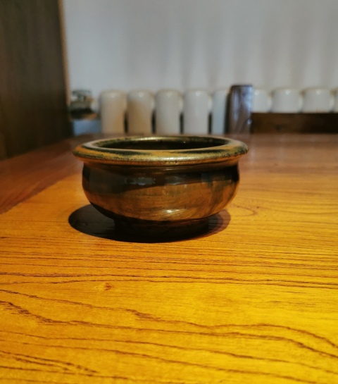 古玩陶瓷明代?窯變折沿香爐拍賣,當前價格777元