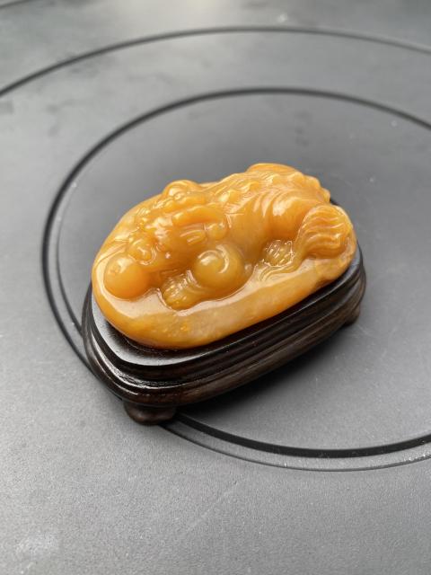 古玩雜項(xiàng)壽山田黃石擺件拍賣,當(dāng)前價(jià)格4200元
