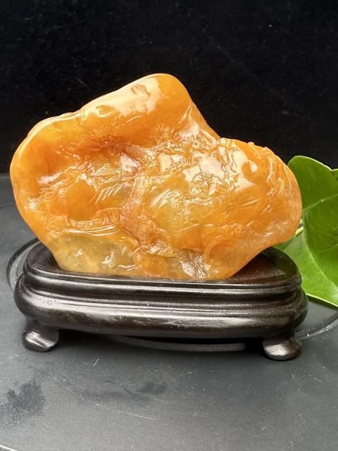 古玩雜項壽山田黃石擺件（超大克數，己保真）拍賣，當前價格12999元