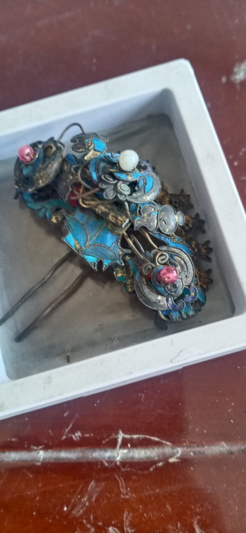 古玩雜項發釵拍賣，當前價格1500元