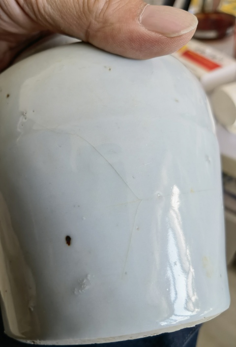 古玩陶瓷明中期糖罐拍賣，當前價格700元