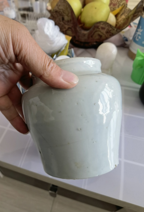 古玩陶瓷明中期糖罐拍賣，當前價格700元