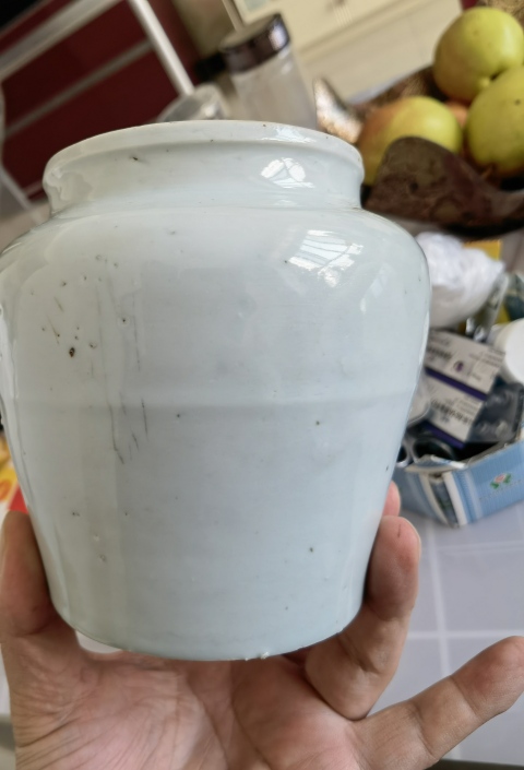 古玩陶瓷明中期糖罐拍賣，當前價格700元