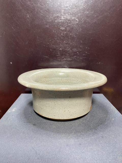 古玩陶瓷明代.龍泉青瓷筆洗拍賣，當(dāng)前價(jià)格3200元