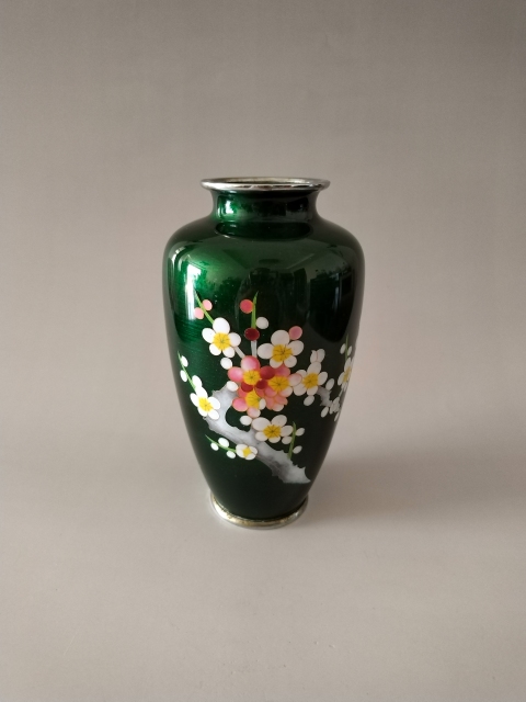 古玩雜項七寶燒花瓶拍賣，當前價格568元