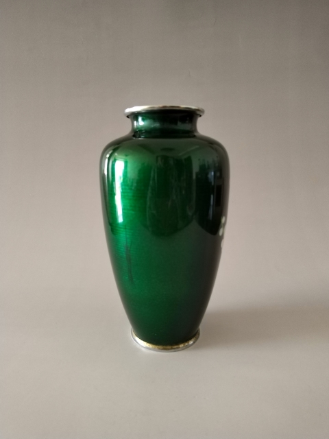 古玩雜項七寶燒花瓶拍賣，當前價格568元