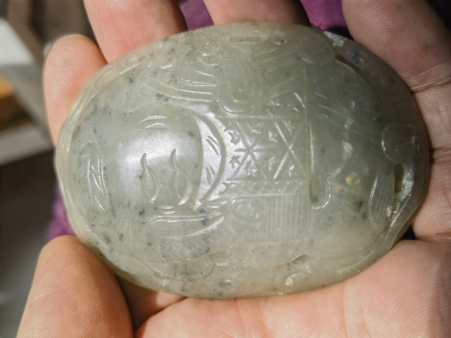 古玩玉器清中“太平有象”瓦子拍賣,當前價格3000元