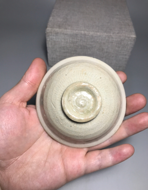 古玩陶瓷（宋精品）米黃釉茶盞拍賣，當(dāng)前價格6888元