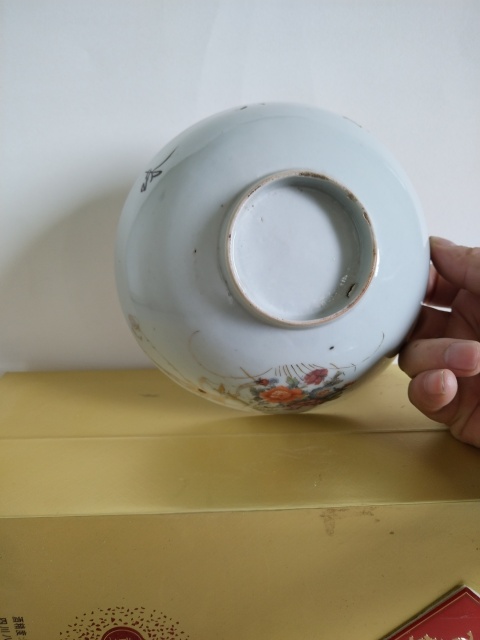 古玩陶瓷彩瓷碗拍賣,當前價格100元