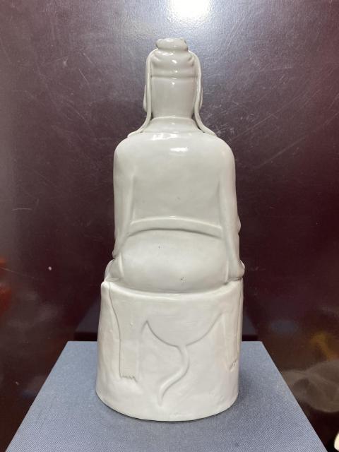 古玩陶瓷清德化窯白釉瓷塑拍賣，當前價格4888元