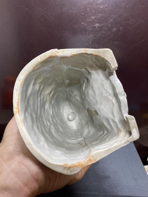 古玩陶瓷清德化窯白釉瓷塑拍賣，當前價格4888元