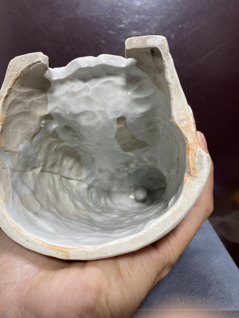 古玩陶瓷清德化窯白釉瓷塑拍賣，當前價格4888元