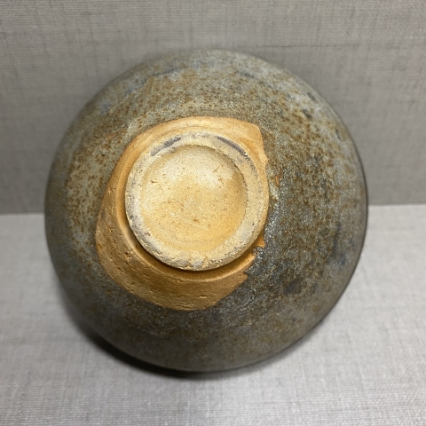 古玩陶瓷宋代褐釉點(diǎn)彩盞拍賣(mài)，當(dāng)前價(jià)格2000元
