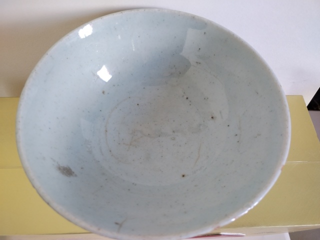 古玩陶瓷清代青花碗拍賣,當前價格300元