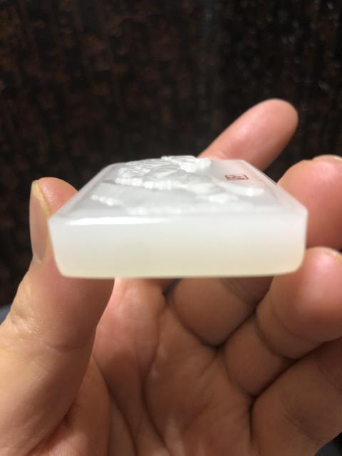 古玩玉器白玉雕虎牌【上山虎】拍賣，當(dāng)前價格122元
