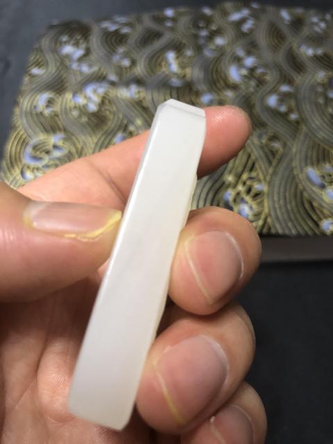 古玩玉器白玉雕虎牌【上山虎】拍賣，當(dāng)前價格122元