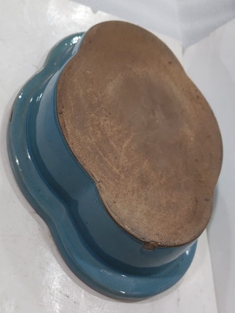古玩陶瓷天青釉水仙盆拍賣,當(dāng)前價格680元