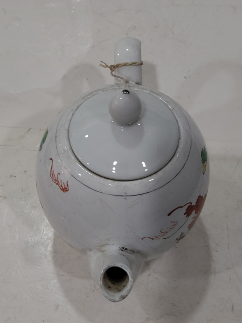 古玩陶瓷龍鳳紋執壺拍賣,當前價格488元